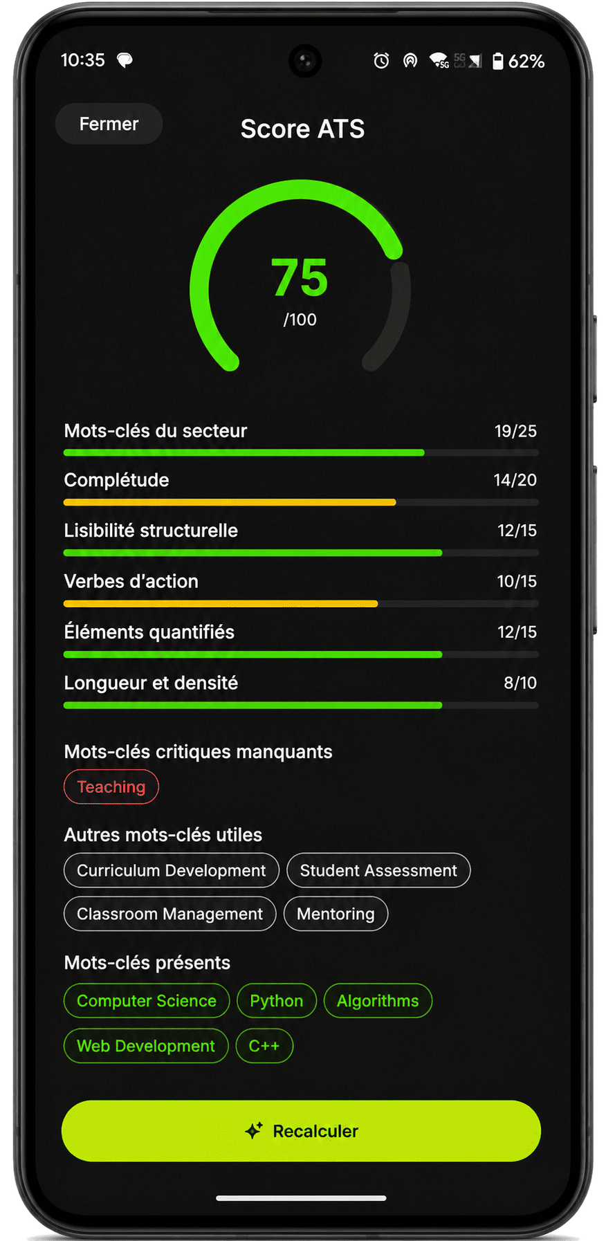 cVi — ATS score